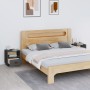 Bedside tables 2 units solid pine wood gray 40x34x45 cm by vidaXL, Nightstands - Ref: Foro24-818300, Price: 69,72 €, Discount: %