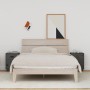 Nachttische 2 Stück massives graues Kiefernholz 40x34x55 cm von vidaXL, Nachttische - Ref: Foro24-818310, Preis: 91,17 €, Rab...
