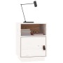 Nachttische 2 Stück aus massivem weißem Kiefernholz 40x34x55 cm von vidaXL, Nachttische - Ref: Foro24-818318, Preis: 71,75 €,...