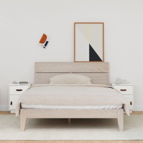 Bedside tables 2 pcs solid white pine wood 40x34x55 cm by vidaXL, Nightstands - Ref: Foro24-818308, Price: 91,26 €, Discount: %
