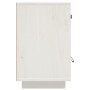 Nachttische 2 Stück aus massivem weißem Kiefernholz 40x34x55 cm von vidaXL, Nachttische - Ref: Foro24-818308, Preis: 91,26 €,...