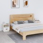 Nachttische 2 Stk. massives Zirbenholz weiß 40x34x45 cm von vidaXL, Nachttische - Ref: Foro24-818298, Preis: 74,05 €, Rabatt: %