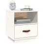 Bedside tables 2 units solid white pine wood 40x34x45 cm by vidaXL, Nightstands - Ref: Foro24-818298, Price: 73,35 €, Discoun...