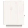 Bedside tables 2 units solid white pine wood 40x34x45 cm by vidaXL, Nightstands - Ref: Foro24-818298, Price: 73,35 €, Discoun...