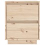 Mesita de noche madera maciza de pino 40x35x50 cm de vidaXL, Mesitas de noche - Ref: Foro24-813315, Precio: 51,65 €, Descuent...