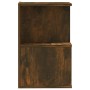 Mesita de noche madera contrachapada roble ahumado 35x35x55 cm de vidaXL, Mesitas de noche - Ref: Foro24-815183, Precio: 38,1...