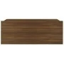 Mesita de noche flotante madera roble marrón 40x30x15 cm de vidaXL, Mesitas de noche - Ref: Foro24-815286, Precio: 30,36 €, D...