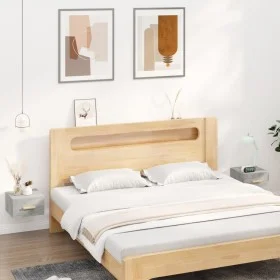 Wall bedside tables 2 pcs concrete gray color 35x35x20 cm by vidaXL, Nightstands - Ref: Foro24-812843, Price: 40,09 €, Discou...
