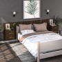 Wand-Nachttisch aus geräucherter Eiche von vidaXL, Nachttische - Ref: Foro24-816958, Preis: 36,38 €, Rabatt: %