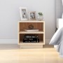 Solid pine wood bedside table 40x34x40 cm by vidaXL, Nightstands - Ref: Foro24-813325, Price: 41,31 €, Discount: %