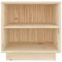 Nachttisch aus massivem Kiefernholz 40x34x40 cm von vidaXL, Nachttische - Ref: Foro24-813325, Preis: 40,62 €, Rabatt: %