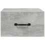 Mesitas de noche de pared 2 uds color gris hormigón 35x35x20 cm de vidaXL, Mesitas de noche - Ref: Foro24-812861, Precio: 41,...