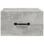 Wand-Nachttische 2 Stück betongraue Farbe 35x35x20 cm von vidaXL, Nachttische - Ref: Foro24-812861, Preis: 41,53 €, Rabatt: %