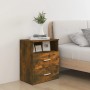 Smoked oak nightstand 50x32x60 cm by vidaXL, Nightstands - Ref: Foro24-815858, Price: 44,82 €, Discount: %