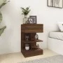 Nachttisch aus braunem Eichensperrholz, 40 x 35 x 65 cm von vidaXL, Nachttische - Ref: Foro24-816045, Preis: 51,04 €, Rabatt: %