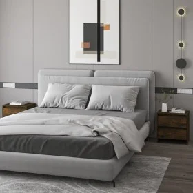 Nightstand 2 units smoked oak 45x34.5x44.5 cm by vidaXL, Nightstands - Ref: Foro24-813039, Price: 64,66 €, Discount: %