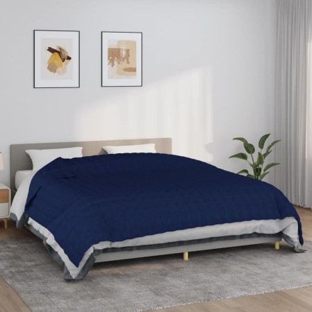 Gewichtsdecke aus blauem Stoff, 220 x 260 cm, 11 kg von vidaXL, Decken - Ref: Foro24-350748, Preis: 93,51 €, Rabatt: %