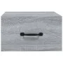 Wall-mounted bedside tables 2 units in Sonoma gray color 35x35x20 cm by vidaXL, Nightstands - Ref: Foro24-817582, Price: 42,2...