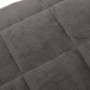 Weighted blanket, gray fabric, 150x200 cm, 11 kg by vidaXL, Blankets - Ref: Foro24-350775, Price: 60,88 €, Discount: %