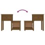 Nachttische 2 Stück honigbraunes Kiefernholz 79,5x38x65,5 cm von vidaXL, Nachttische - Ref: Foro24-814546, Preis: 120,47 €, R...