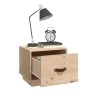 Mesitas de noche 2 uds madera maciza de pino 40x34x35 cm de vidaXL, Mesitas de noche - Ref: Foro24-818286, Precio: 72,85 €, D...