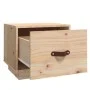 Mesitas de noche 2 uds madera maciza de pino 40x34x35 cm de vidaXL, Mesitas de noche - Ref: Foro24-818286, Precio: 72,85 €, D...