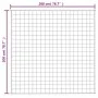 Decke mit Gewicht, Stoff in hellem Cremefarben, 200x200 cm, 9 kg. von vidaXL, Decken - Ref: Foro24-350814, Preis: 67,38 €, Ra...