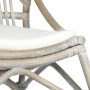 Gray linen rattan chair by vidaXL, Armchairs - Ref: Foro24-325482, Price: 139,48 €, Discount: %