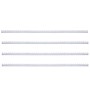 Pinchos de muro 4 unidades acero galvanizado 1 m de vidaXL, Seguridad empresarial y del hogar - Ref: Foro24-145769, Precio: 2...