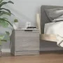 Mesitas de noche 2 unidades color gris Sonoma 40x39x40 cm de vidaXL, Mesitas de noche - Ref: Foro24-817030, Precio: 52,94 €, ...