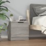 Nachttische 2 Einheiten Farbe Sonoma grau 40x39x40 cm von vidaXL, Nachttische - Ref: Foro24-817030, Preis: 53,53 €, Rabatt: %