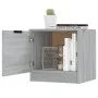 Mesitas de noche 2 unidades color gris Sonoma 40x39x40 cm de vidaXL, Mesitas de noche - Ref: Foro24-817030, Precio: 52,94 €, ...