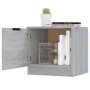 Nachttische 2 Einheiten Farbe Sonoma grau 40x39x40 cm von vidaXL, Nachttische - Ref: Foro24-817030, Preis: 53,53 €, Rabatt: %
