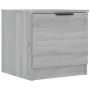Mesitas de noche 2 unidades color gris Sonoma 40x39x40 cm de vidaXL, Mesitas de noche - Ref: Foro24-817030, Precio: 52,94 €, ...