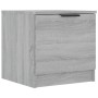 Nachttische 2 Einheiten Farbe Sonoma grau 40x39x40 cm von vidaXL, Nachttische - Ref: Foro24-817030, Preis: 53,53 €, Rabatt: %