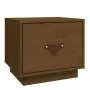 Nachttisch aus massivem Kiefernholz honigbraun 40x34x35 cm von vidaXL, Nachttische - Ref: Foro24-818291, Preis: 37,72 €, Raba...