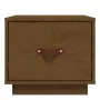 Solid pine wood honey brown bedside table 40x34x35 cm by vidaXL, Nightstands - Ref: Foro24-818291, Price: 38,08 €, Discount: %