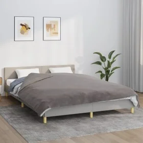 Weighted blanket with gray fabric cover 200x200 cm 13 kg by vidaXL, Blankets - Ref: Foro24-350833, Price: 105,45 €, Discount: %