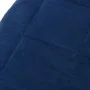 Weighted blanket in blue fabric 220x240 cm 15 kg by vidaXL, Blankets - Ref: Foro24-3154864, Price: 117,09 €, Discount: %
