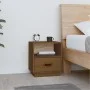 Mesita de noche madera maciza de pino marrón miel 40x34x45 cm de vidaXL, Mesitas de noche - Ref: Foro24-818301, Precio: 39,64...