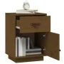 Bedside table solid honey brown pine wood 40x34x55 cm by vidaXL, Nightstands - Ref: Foro24-818311, Price: 42,37 €, Discount: %
