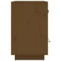 Bedside table solid honey brown pine wood 40x34x55 cm by vidaXL, Nightstands - Ref: Foro24-818311, Price: 42,37 €, Discount: %