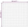 Weighted blanket gray fabric 220x240 cm 15 kg by vidaXL, Blankets - Ref: Foro24-3154846, Price: 87,39 €, Discount: %