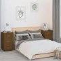 Mesitas de noche 2 uds madera de pino marrón miel 40x40x75 cm de vidaXL, Mesitas de noche - Ref: Foro24-818342, Precio: 163,8...