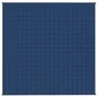 Gewichtsdecke aus blauem Stoff, 200 x 200 cm, 13 kg von vidaXL, Decken - Ref: Foro24-350797, Preis: 81,07 €, Rabatt: %
