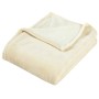 Cremefarbene Polyesterdecke 150x200 cm von vidaXL, Decken - Ref: Foro24-136270, Preis: 24,12 €, Rabatt: %