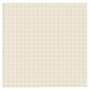 Manta con peso tela color crema claro 200x200 cm 13 kg de vidaXL, Mantas - Ref: Foro24-350815, Precio: 74,14 €, Descuento: %