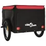 Remolque para bicicleta hierro negro y rojo 45 kg de vidaXL, Remolques para bicicletas - Ref: Foro24-94090, Precio: 95,05 €, ...