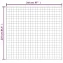 Gewichtsdecke aus grauem Stoff, 220 x 240 cm, 11 kg von vidaXL, Decken - Ref: Foro24-3154844, Preis: 76,35 €, Rabatt: %