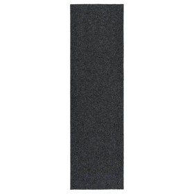 Alfombra de pasillo atrapa suciedad 100x350 cm gris antracita